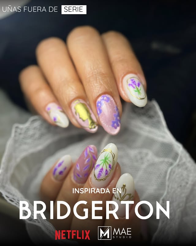 Arte Bridgerton floral - MAE Studio